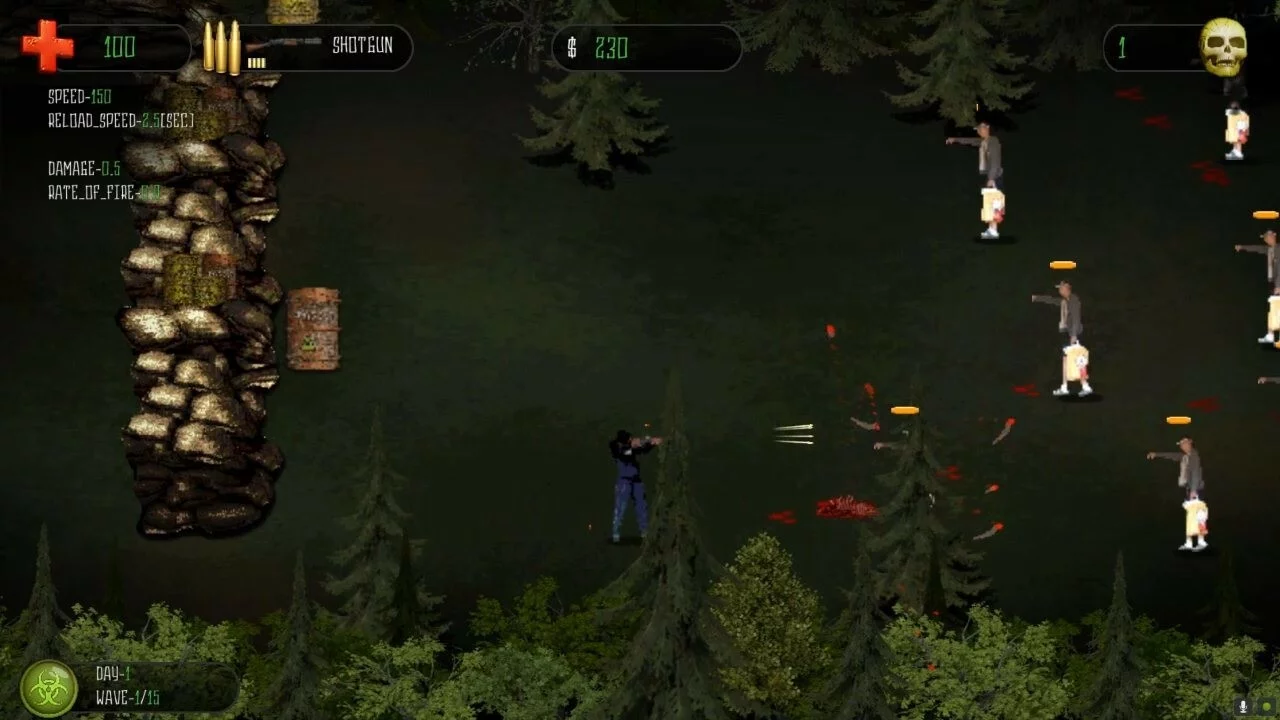 Изображение игры: In the dark forest