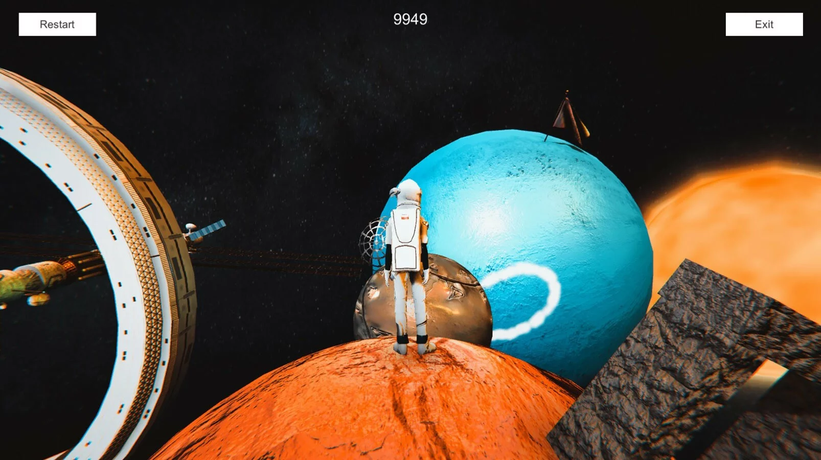Изображение игры: Gravity run