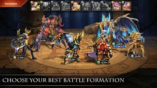 Изображение игры: Trials of Heroes: Idle RPG