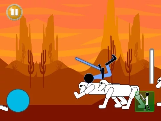 Изображение игры: Stickman Sword Fight