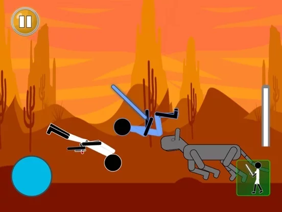 Изображение игры: Stickman Sword Fight