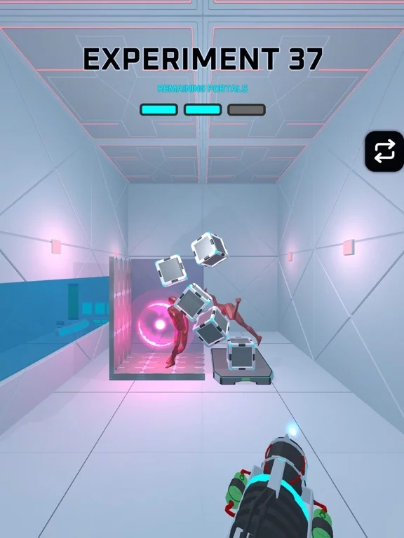 Изображение игры: Portals Experiment