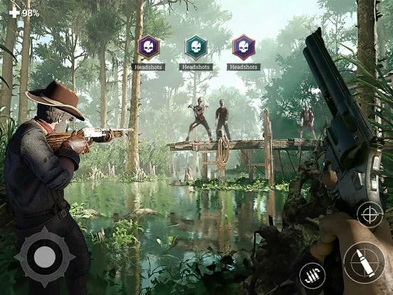 Изображение игры: Wild West Survival: Zombie FPS