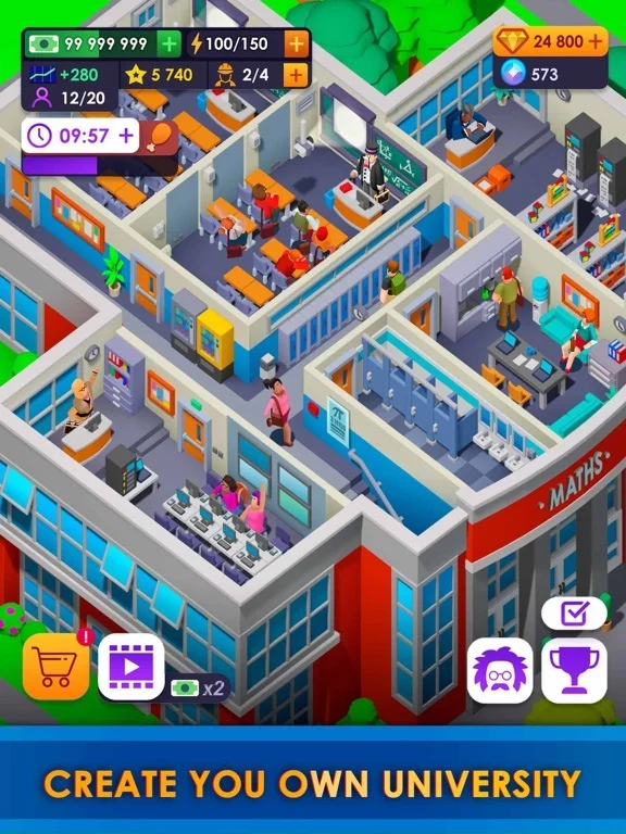 Изображение игры: University Empire Tycoon－Idle