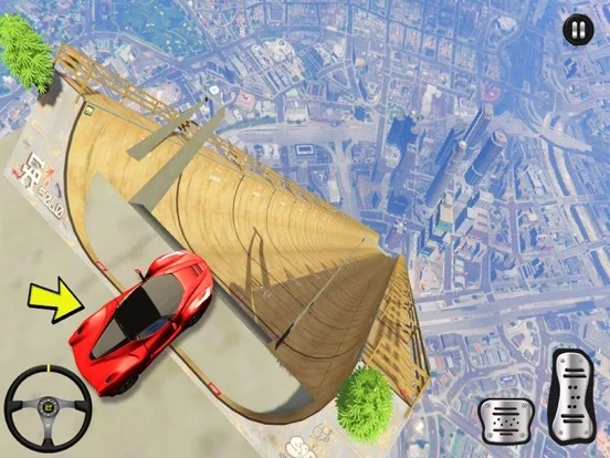 Изображение игры: Car Games 2021 Stunt Mega Ramp