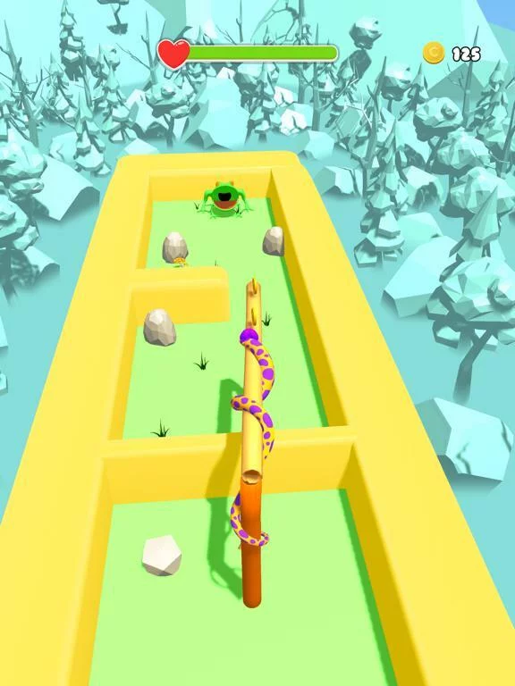 Изображение игры: Snake Head 3D
