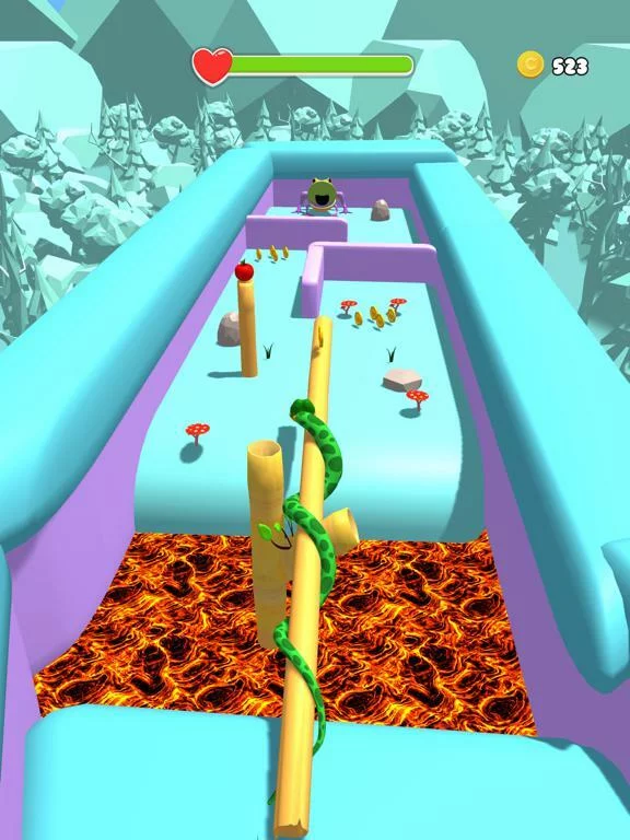 Изображение игры: Snake Head 3D