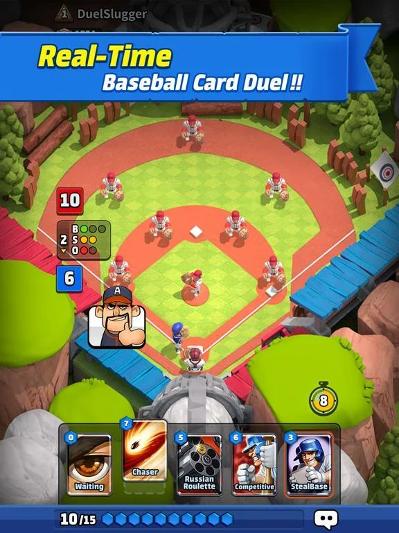 Изображение игры: BASEBALL DUEL 2