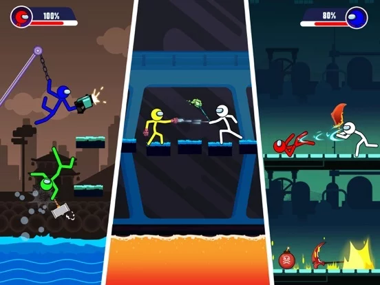 Изображение игры: Stickman Battle Fight Game