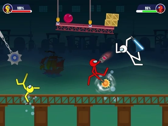 Изображение игры: Stickman Battle Fight Game