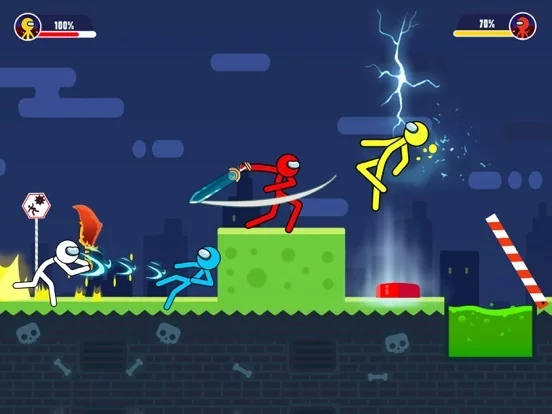 Изображение игры: Stickman Battle Fight Game