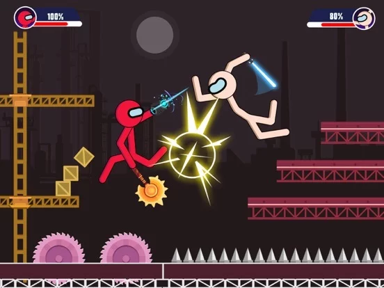 Изображение игры: Stickman Battle Fight Game