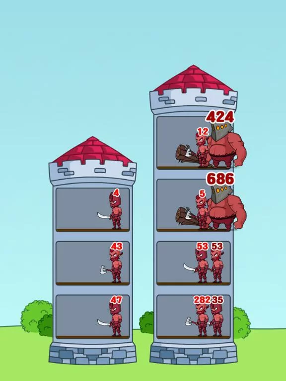 Изображение игры: Hero Castle Wars