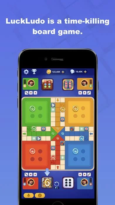 Изображение игры: Luck Ludo