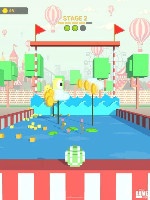 Изображение игры: Pixel Ball: slide master
