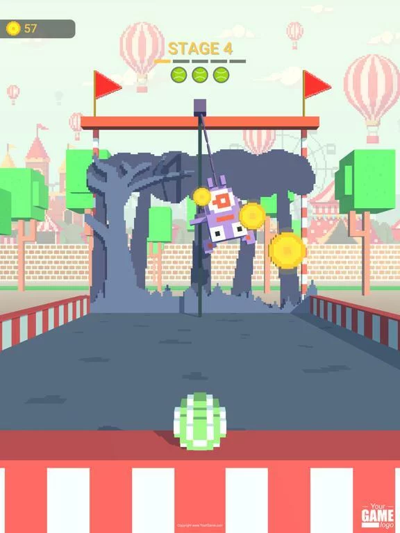 Изображение игры: Pixel Ball: slide master