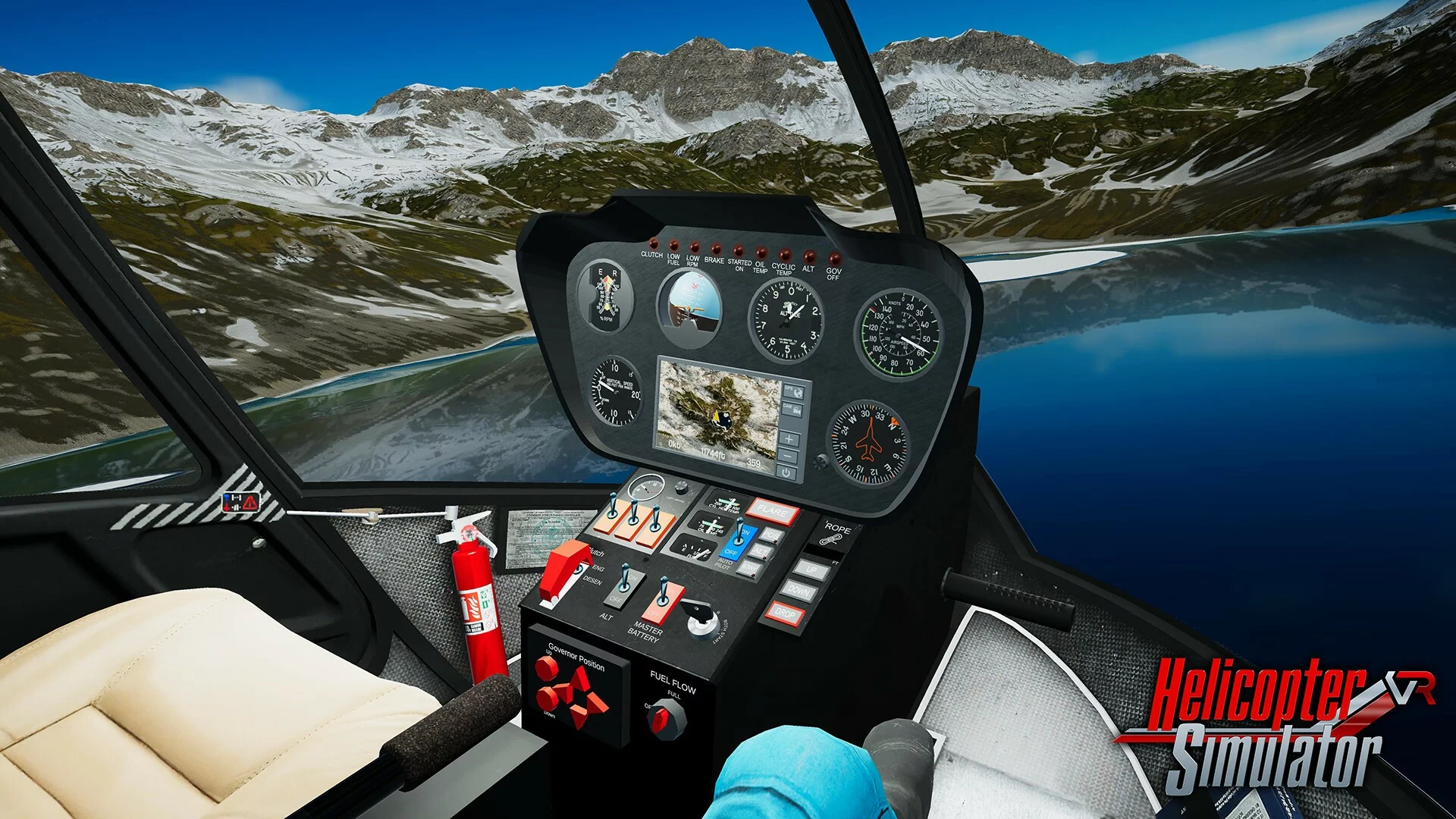 Изображение игры: Helicopter Simulator VR 2021 - Rescue Missions