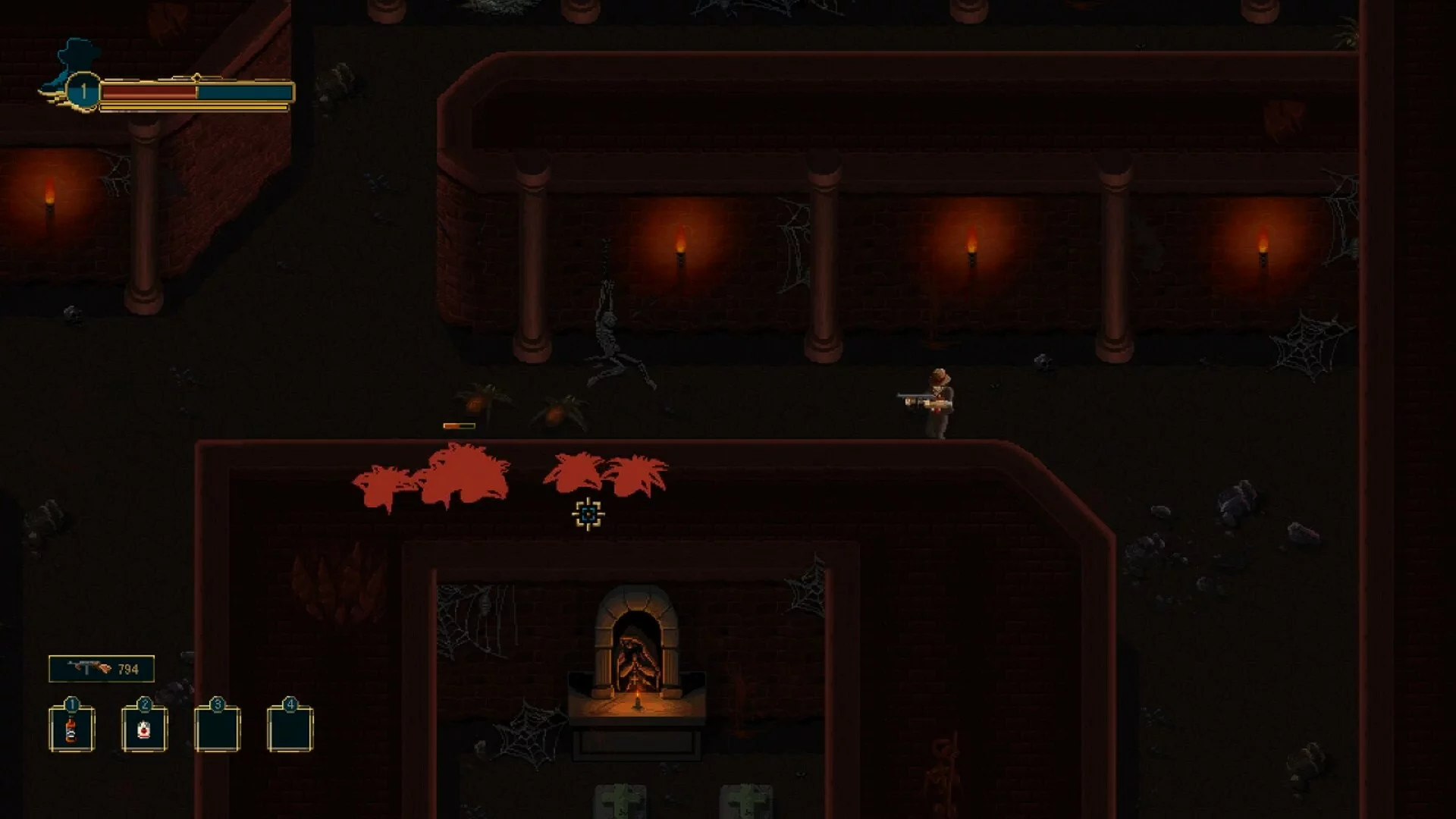 Изображение игры: Pecaminosa - A Pixel Noir Game