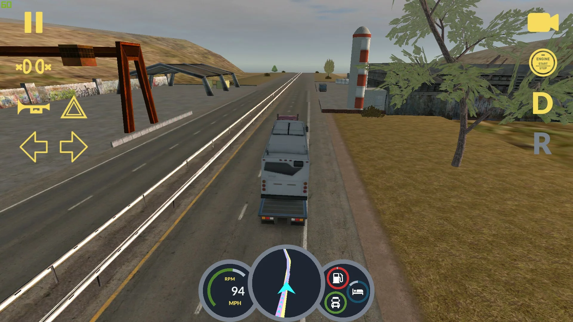 Изображение игры: USA Truck Simulator
