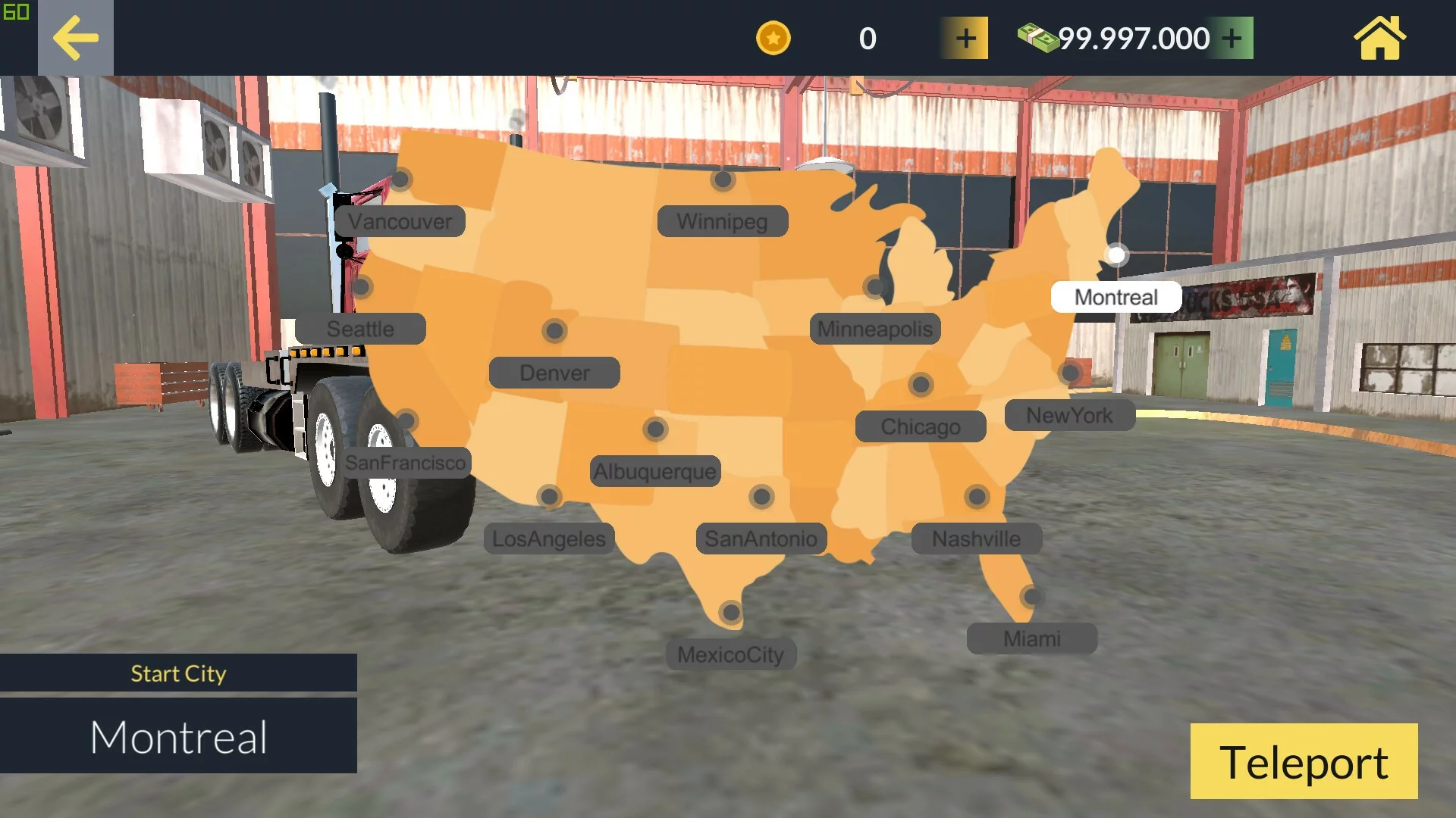 Изображение игры: USA Truck Simulator