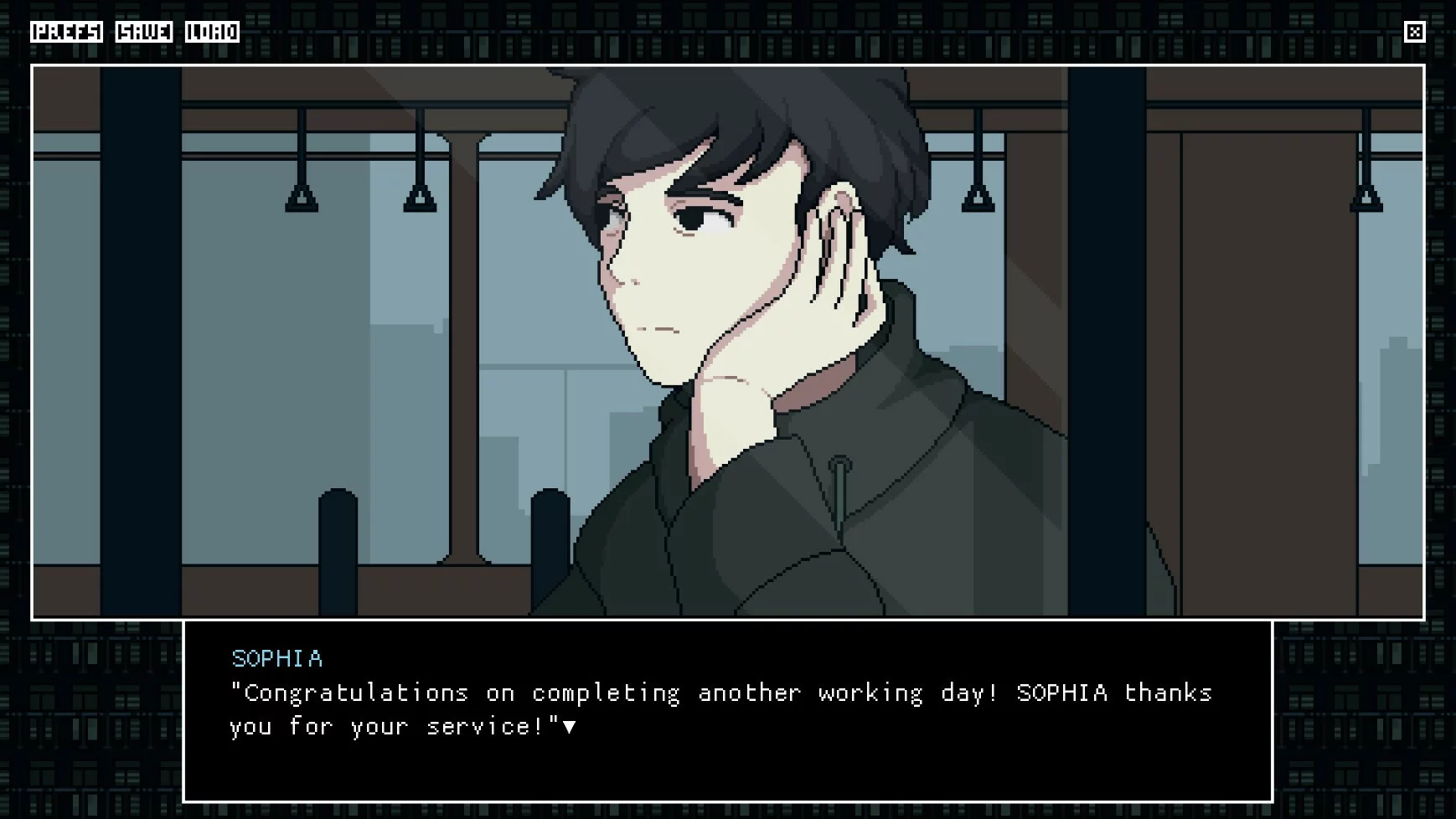 Изображение игры: Twilight Town: A Cyberpunk Day In Life