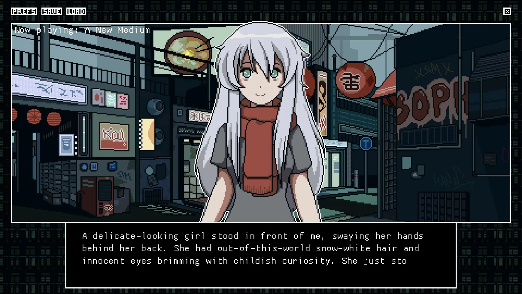 Изображение игры: Twilight Town: A Cyberpunk Day In Life