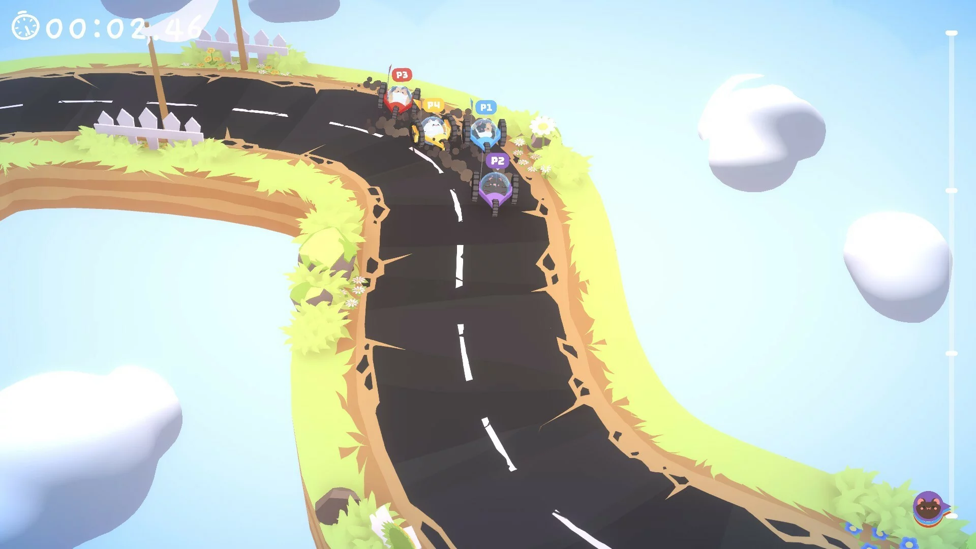 Изображение игры: Rolling Hamster