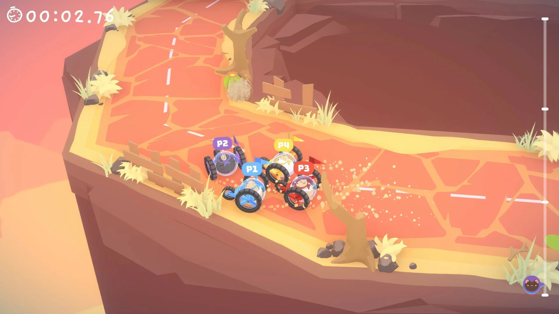 Изображение игры: Rolling Hamster