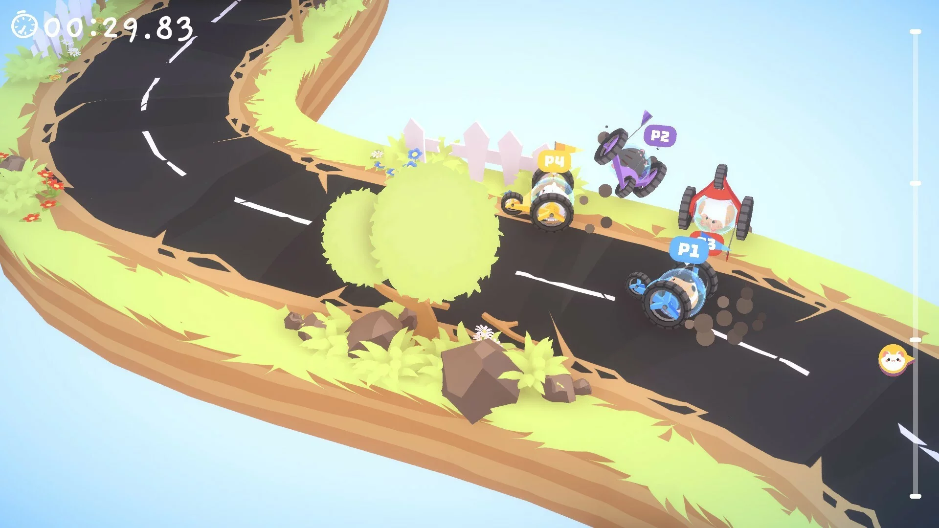 Изображение игры: Rolling Hamster