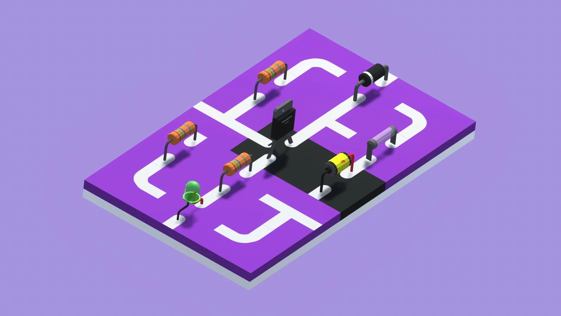Изображение игры: Puzzletronics Analog Eletronics