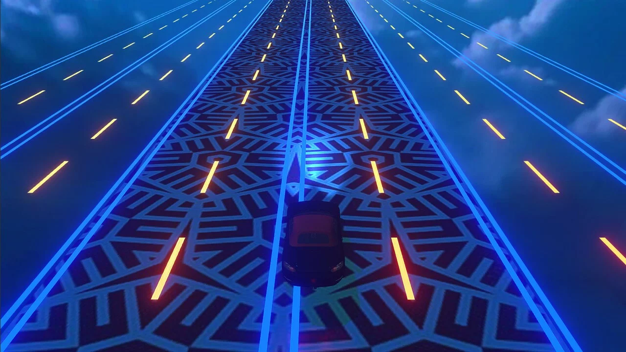 Изображение игры: SpeedingRoad