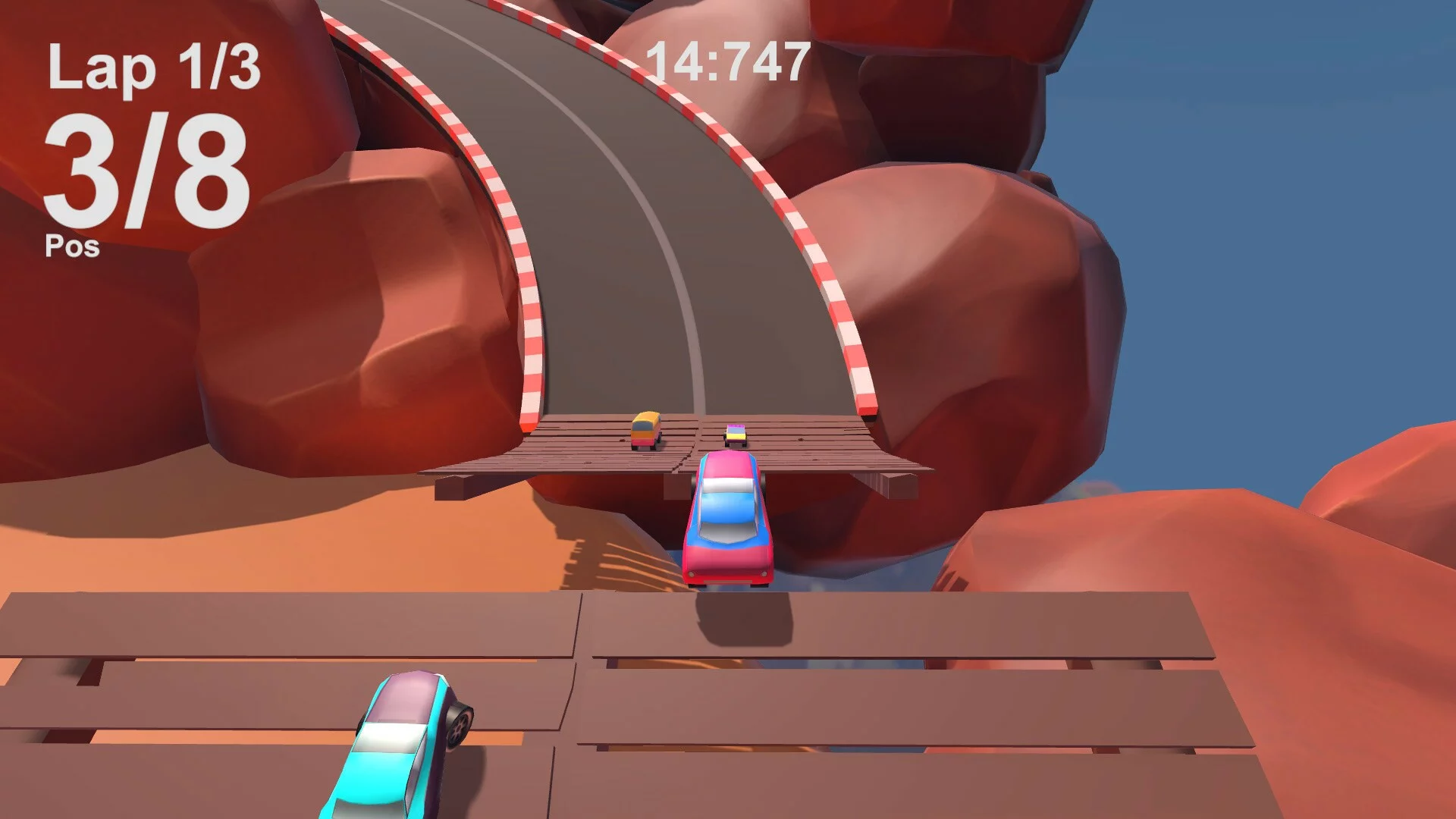 Изображение игры: MiniRacer
