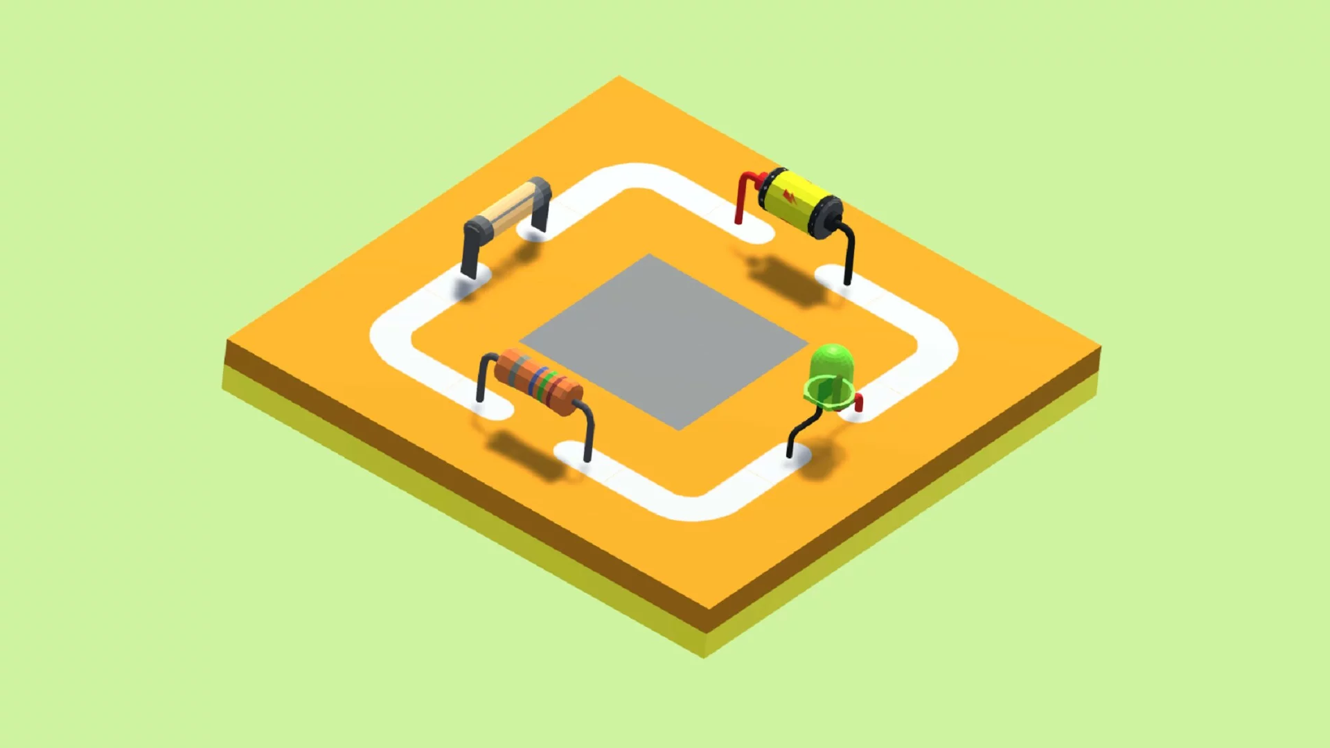 Изображение игры: Puzzletronics Analog Eletronics