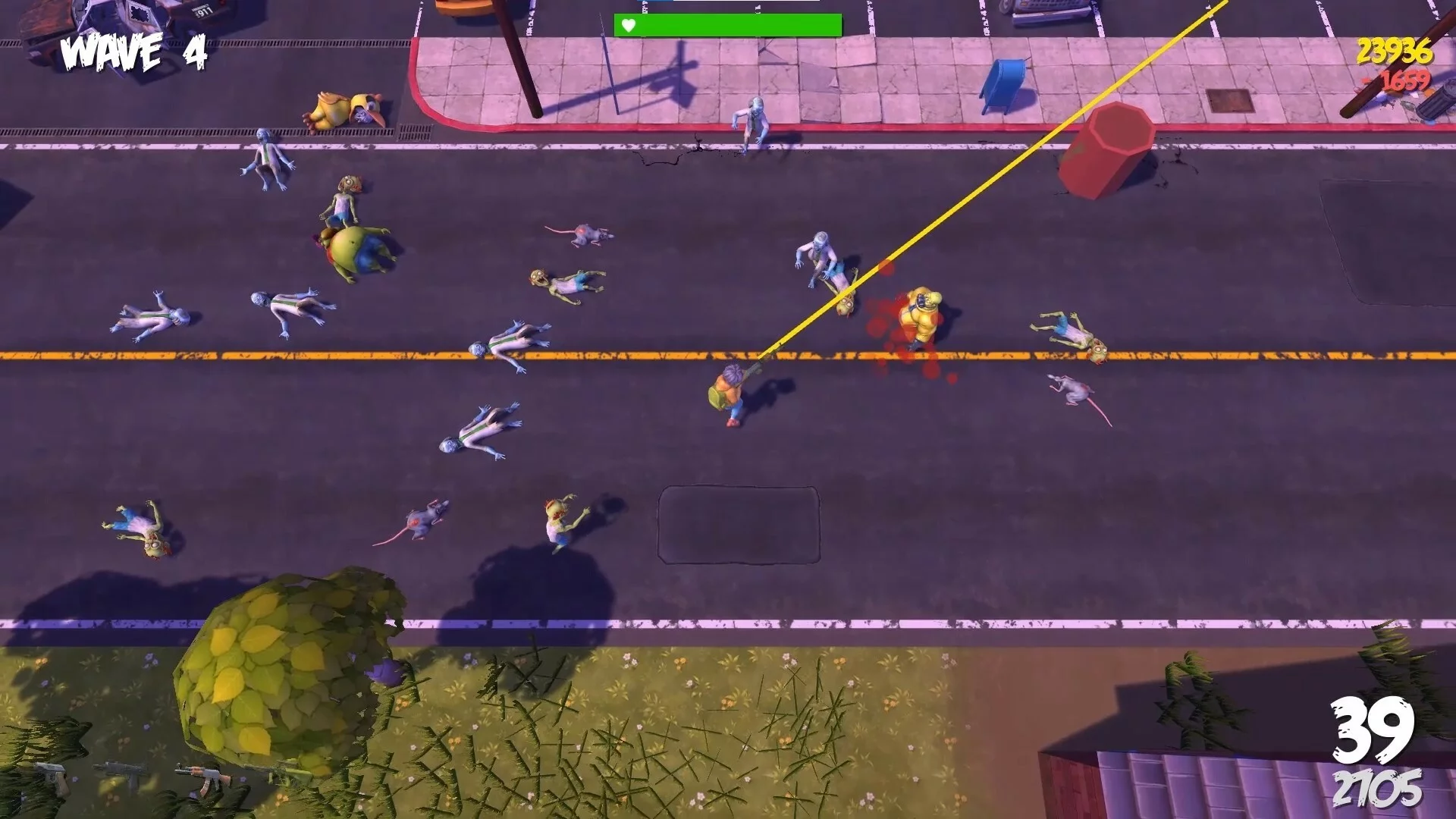 Изображение игры: Zombie In Town