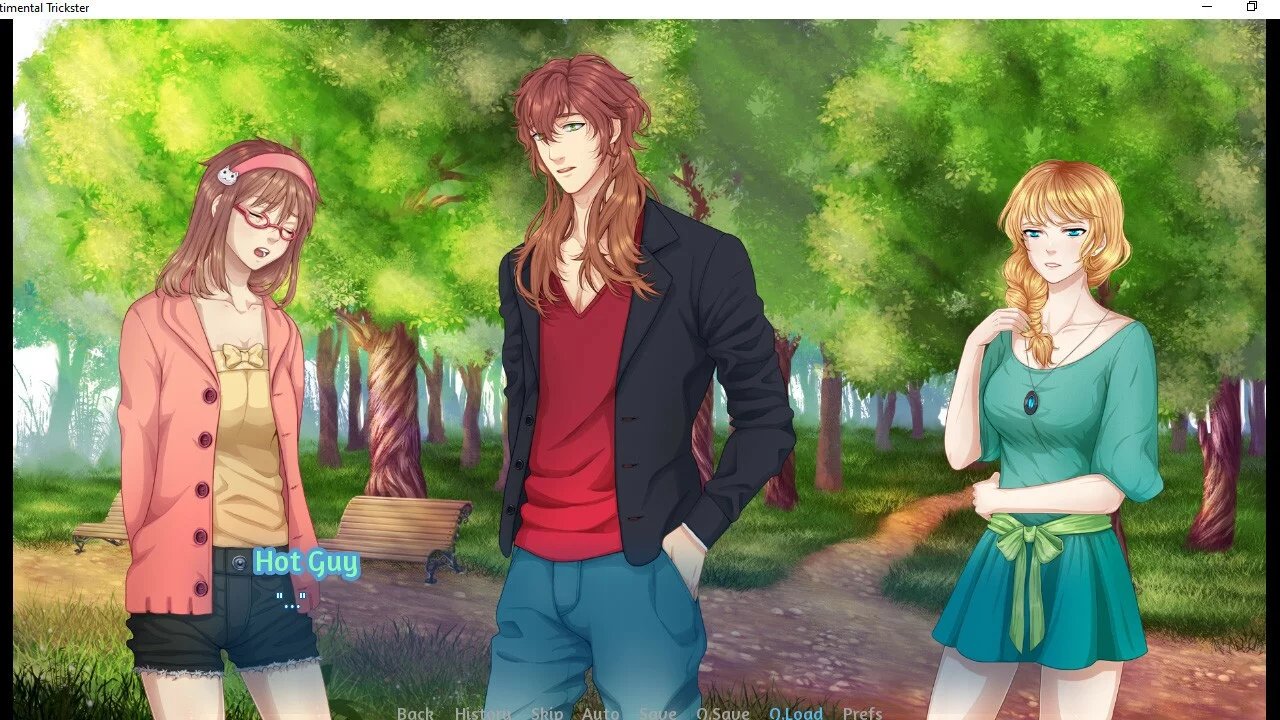Изображение игры: Sentimental Trickster: Yaoi BL Gay Visual Novel