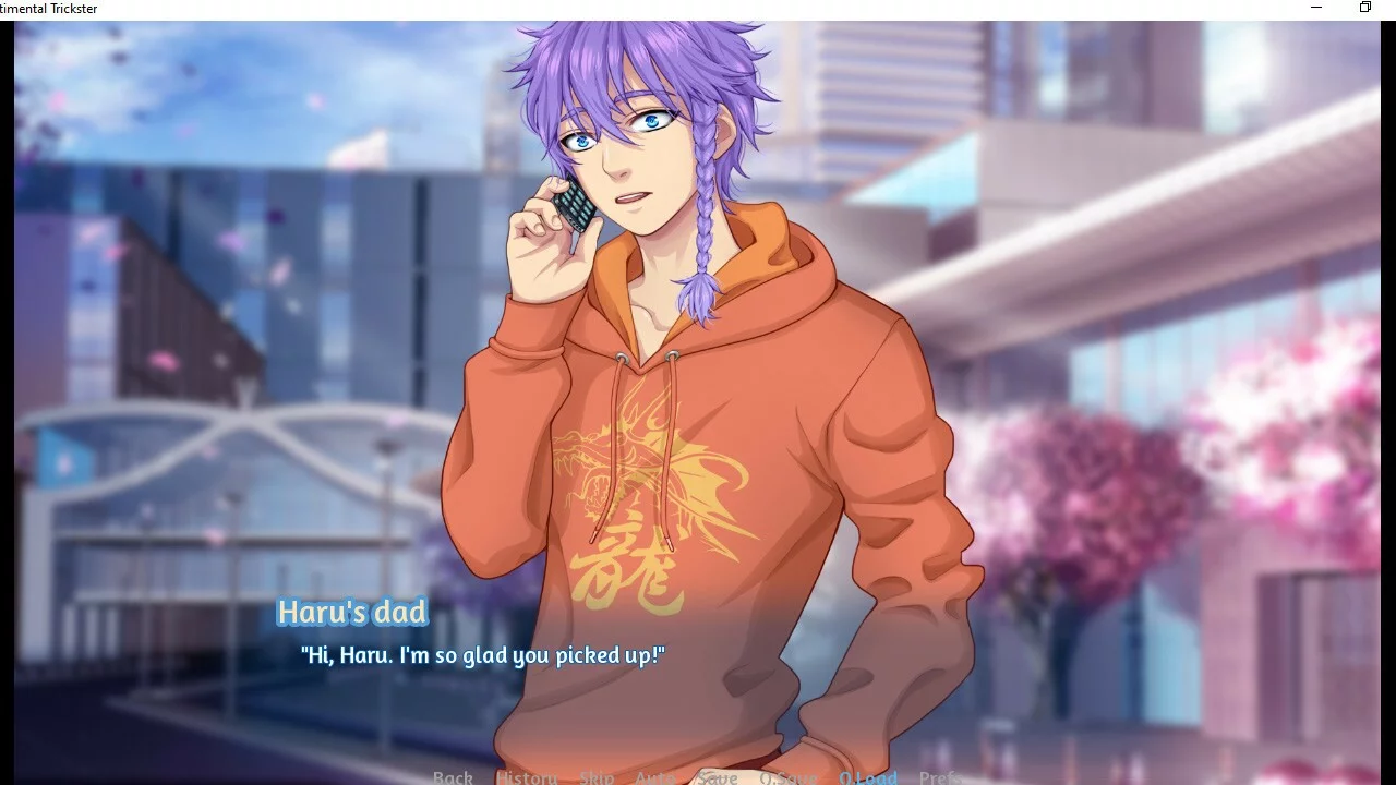 Изображение игры: Sentimental Trickster: Yaoi BL Gay Visual Novel