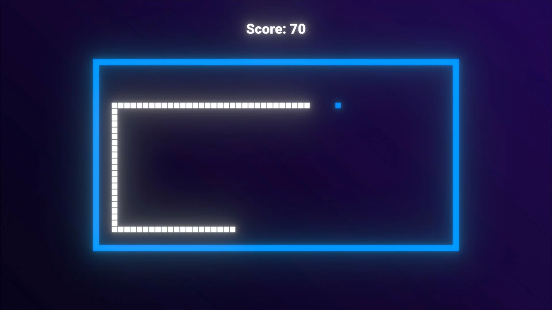 Изображение игры: Neon Snake