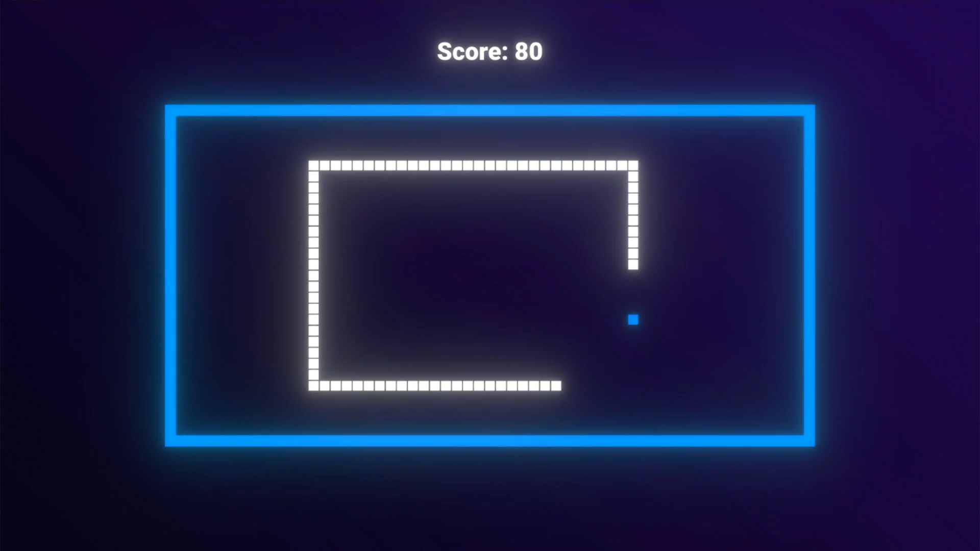 Изображение игры: Neon Snake