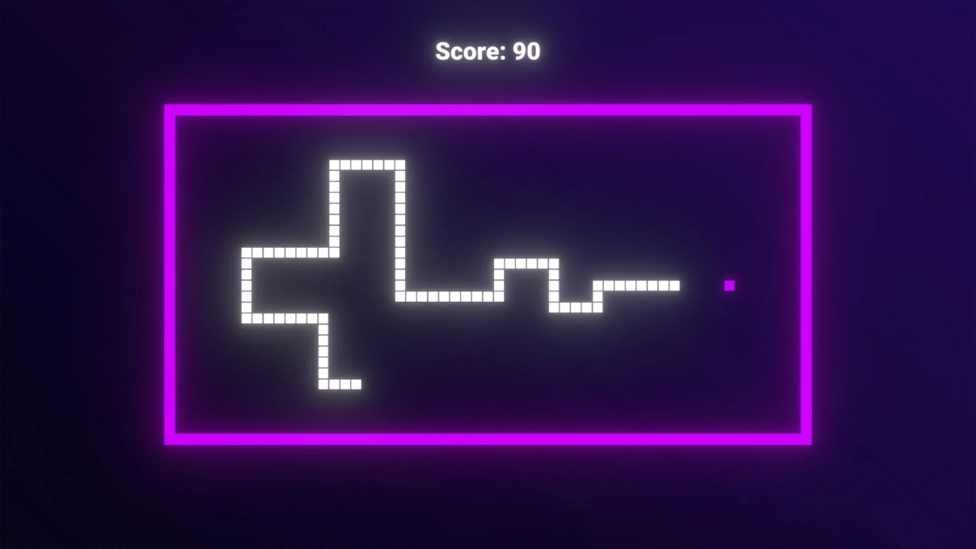 Изображение игры: Neon Snake