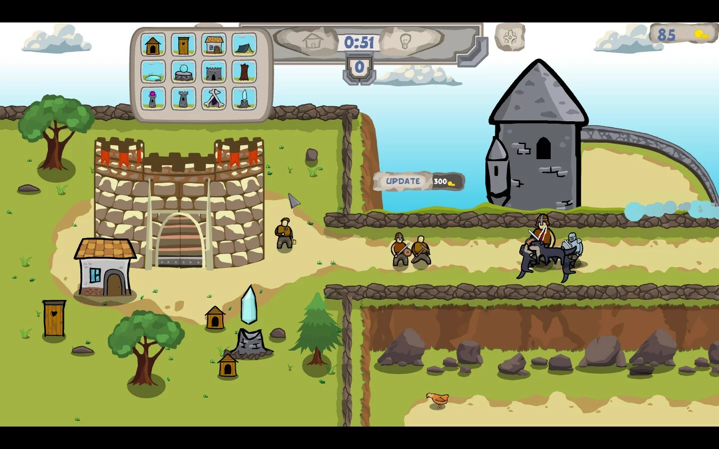 Изображение игры: Castle survival