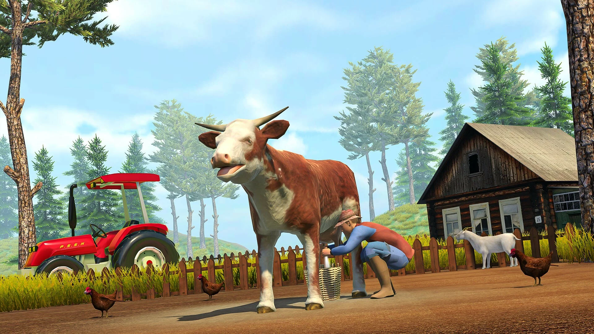 Изображение игры: Farming Tractor Simulator 2021: Farmer Life