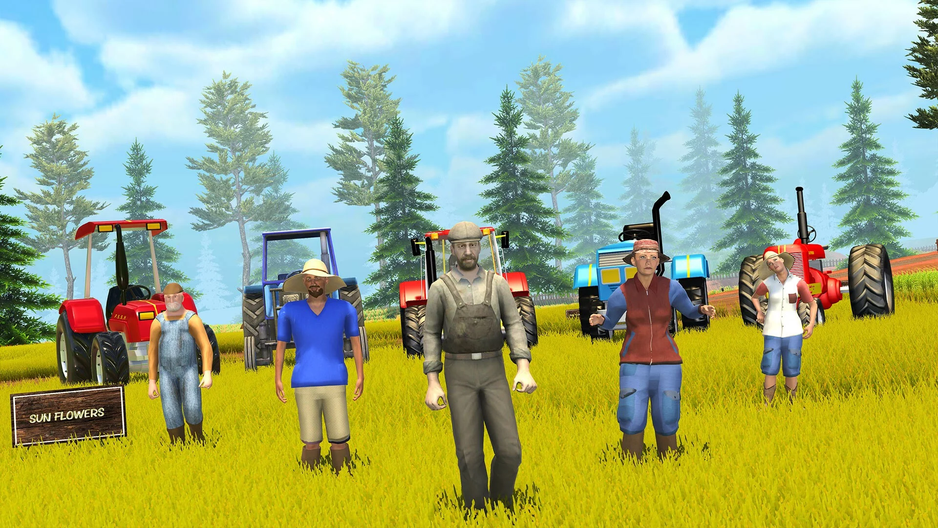Изображение игры: Farming Tractor Simulator 2021: Farmer Life