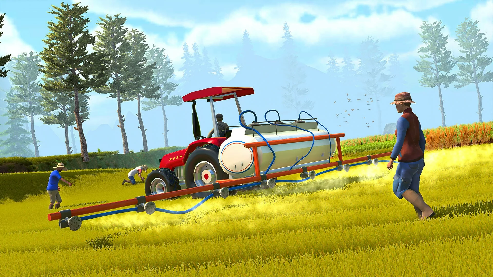 Изображение игры: Farming Tractor Simulator 2021: Farmer Life