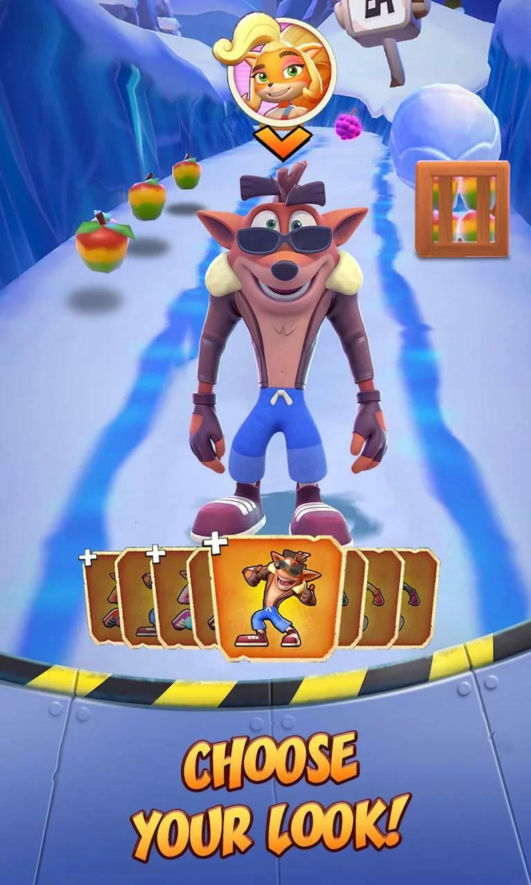 Изображение игры: Crash Bandicoot: On the Run‪