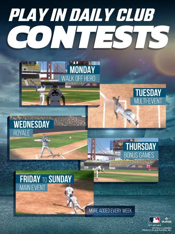 Изображение игры: MLB Tap Sports Baseball 2021