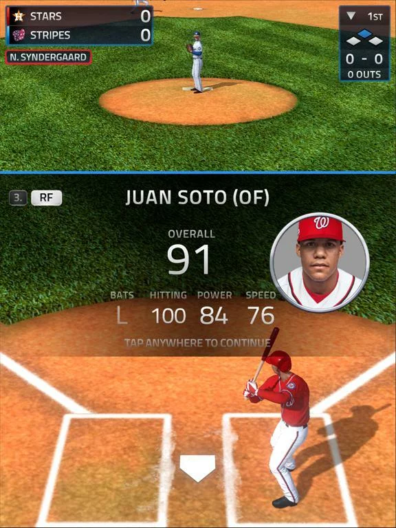 Изображение игры: MLB Tap Sports Baseball 2021