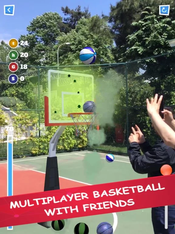 Изображение игры: Basket Busters - AR Basketball