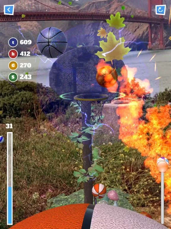 Изображение игры: Basket Busters - AR Basketball