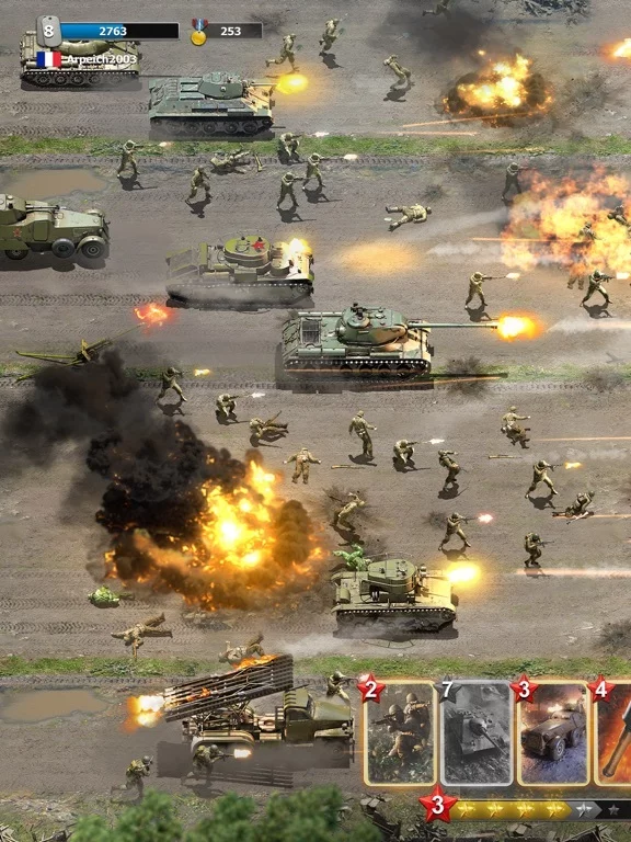 Изображение игры: Trench Assault