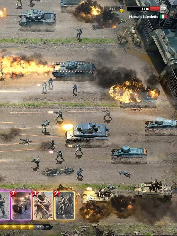 Изображение игры: Trench Assault